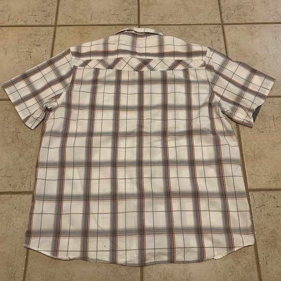 Distillery Men's XXL Plaid Western Snap Button Shirt - Picture 7 of 8